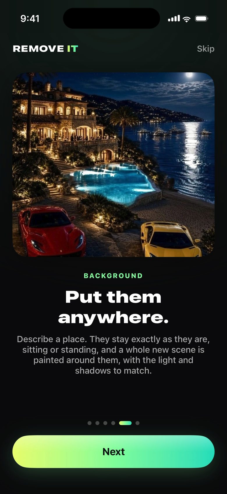 Background in REMOVE IT